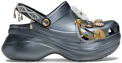 Crocs Bae Jewel Bedazzled Clog; Black, W9