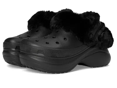 Crocs Bae Lined Clogs In Black