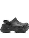 Crocs Bae Platform Clogs In Black