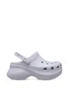 Crocs Bae Platform Clogs In Gray