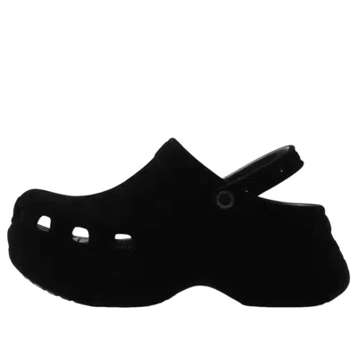 Crocs Bae Velvet Clog 'black'