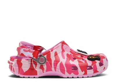 Crocs Bape X  Classic Clog 'abc Camo - Pink'