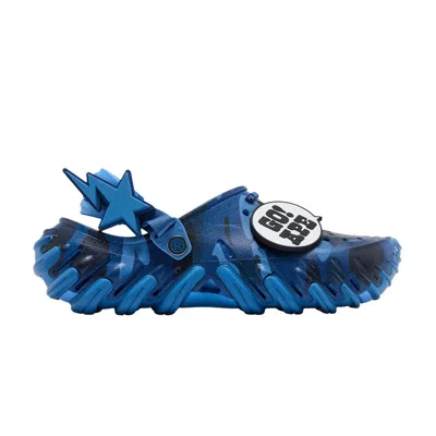 Pre-owned Crocs Bape X  Echo Ro Clog 'blue Camo' | Men's Size 7