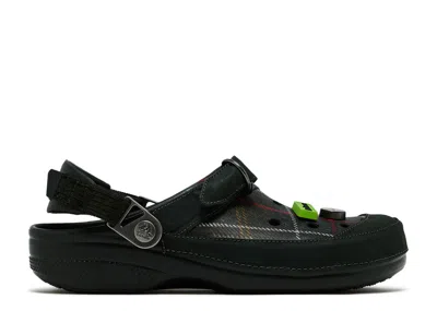 Crocs Barbour X  Classic Clog 'kelp Plaid' In Green