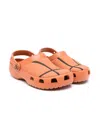 Crocs Basketball Clogs In Orange