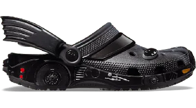 Crocs Batman Batmobile Classic Clog In Black/yellow