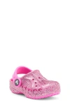 Crocs Baya Glitter Clog In Glam Glitter