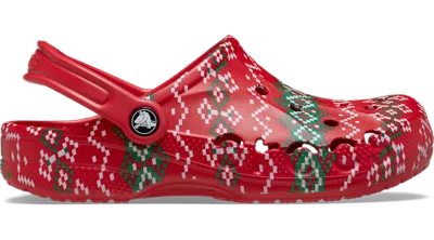 Crocs Baya Holiday Graphic Clog In Multi