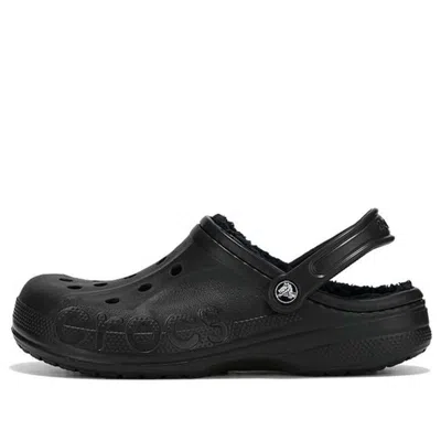 CROCS CROCS BAYA LINED CLOG 'BLACK'