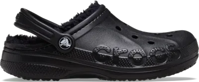 Crocs | Kids | Baya Lined | Clogs | Black | J3