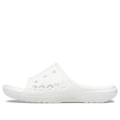 Crocs Baya Minimalistic Casual Slippers White