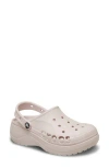Crocs Baya Platform Clog In Barely Pink