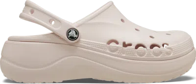 Crocs Baya Platform Sabots Femmes Barely Pink 41