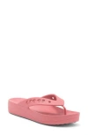 Crocs Baya Platform Sandal In Blossom