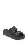 Crocs Baya Platform Sandals Women Black 6 In Black