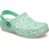 Crocs Baya Seasonal Printed Clog In Pistachio