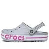Crocs Bayaband Clog Beach Shoes Light Grey In Gray