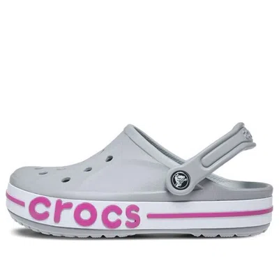 Crocs Bayaband Clog Beach Shoes Light Grey In Gray