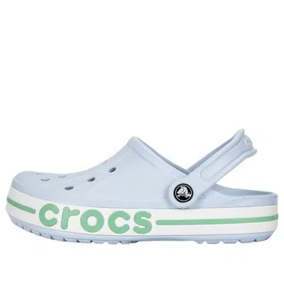 Crocs Bayaband Clog In Mineral Blue/pistachio