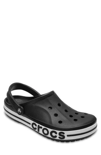 Crocs Bayaband Comfort Clog In Black/white