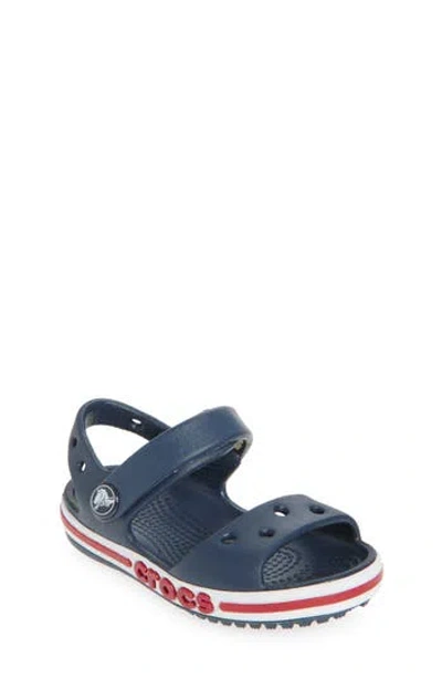 Crocs Bayaband Sandal In Navy/ Pepper