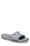 Crocs Bayaband Slide Sandal In Light Grey