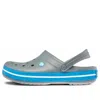Crocs Crocband™ Sabots Unisex Charcoal / Ocean 38