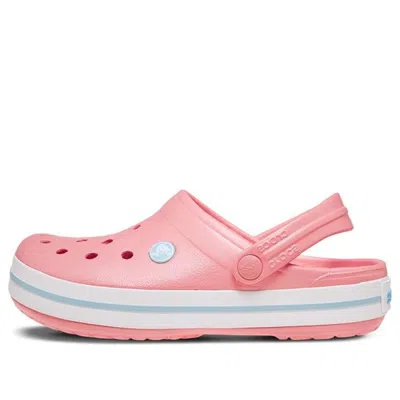 Crocs Beach Sandals Pink White Unisex 'pink White'