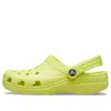 Crocs Unisex Classic Clogs In Neon Yellow