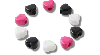 Crocs Beads 10 Pack In Hearts