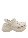 Crocs Bae Platform Mules In White