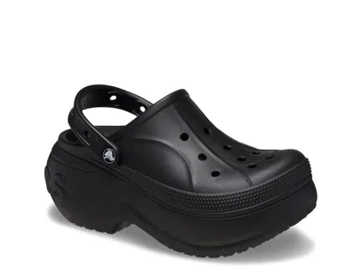 Crocs Bella Platform Clog In Black