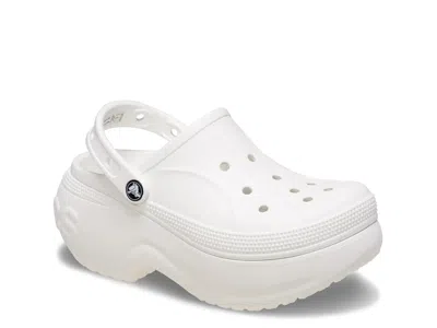Crocs Bella Platform Clog In White