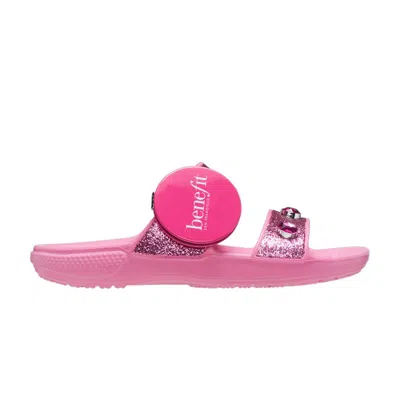 Pre-owned Crocs Benefit X Classic Sandal 'pink Lemonade'