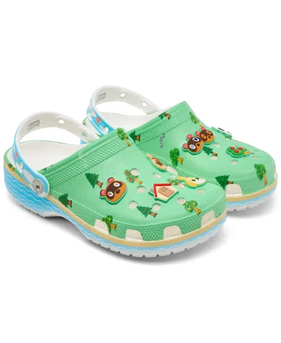 CROCS BIG KID'S ANIMAL CROSSING CLASSIC CLOG SANDALS FROM FINISH LINE