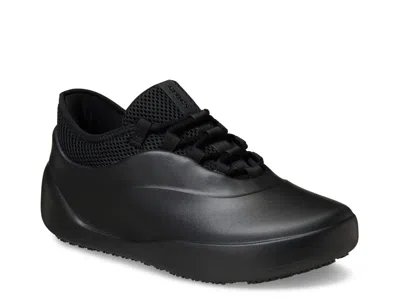 Crocs Bistro No Hands Work Sneaker In Black