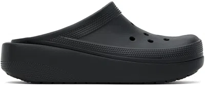 Crocs Black Classic Blunt Toe Clogs