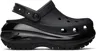 Crocs Classic Mega Crush Platform Clog In Black