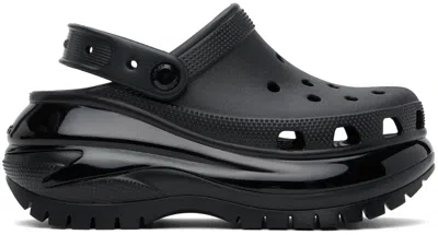 Crocs Black Mega Crush Clogs