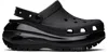 Crocs Black Bubble Crush Clogs In Black