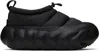 Crocs Overpuff Shorty Clog In Black/black