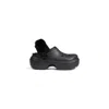 Crocs Unisex Stomp Lined Clog In Black