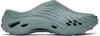 Crocs Blue Echo Wave Clogs In Pond