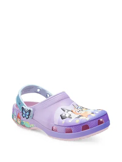 Crocs Kids' Bluey Classic Clog Sandals In Purple
