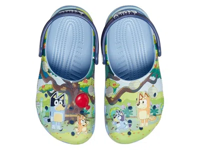 Crocs Bluey Classic Clogs (little Kid/big Kid) Kids Shoes Bluey : 3 Little Kid M, Synthetic In Multi