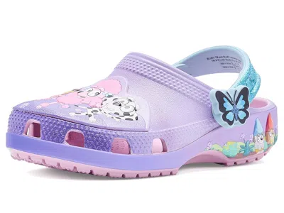Crocs Bluey Classic Clogs (toddler) Kids Shoes Bluey/pink : 4 Toddler M In Purple