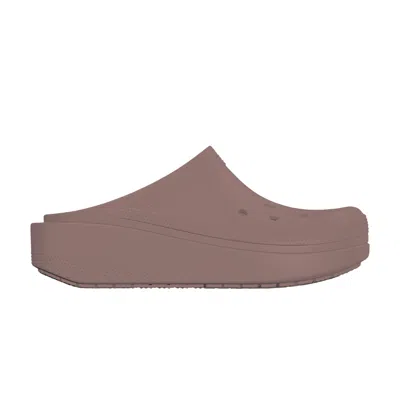 Pre-owned Crocs Blunt Toe 'latte' In Brown