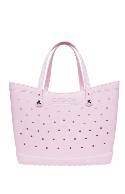 Crocs Blush Large Classic Tote Bag In Pink