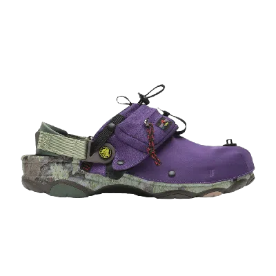 Pre-owned Crocs Bodega X Classic All-terrain Clog 'nict-tech' In Purple