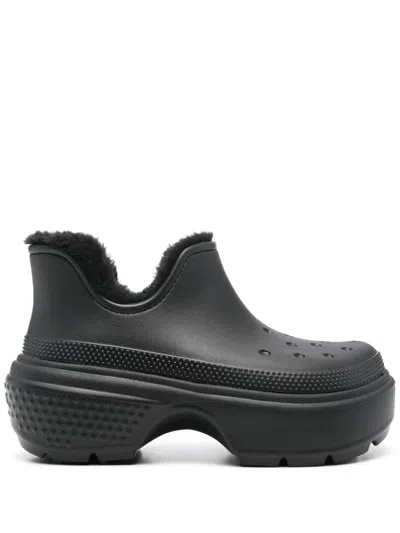 Crocs Stomp Black Bootie